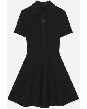 Givenchy Polo Knit Dress - Black