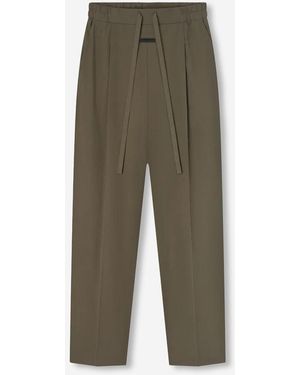 Fear Of God Straight Trousers - Green