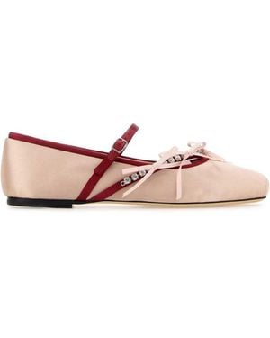 Jimmy Choo Bow Ballet Flats - Pink