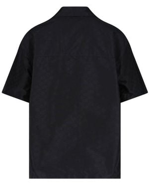 Gucci Gg Faille Shirt - Black
