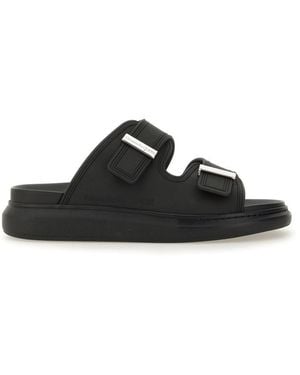 サンダル Alexander Mcqueen Sandalo Hybrid Double Buckle Alexander McQueen Hybrid Double Buckle Sandal Khaki Men's