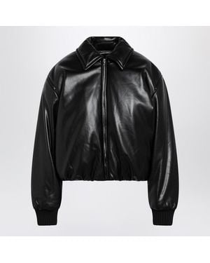 Acne Studios Faux Bomber Jacket - Black