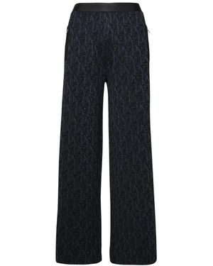 Palm Angels Monogram Trousers - Blue