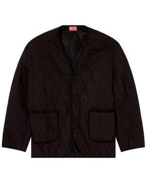 DIESEL Coats - Black