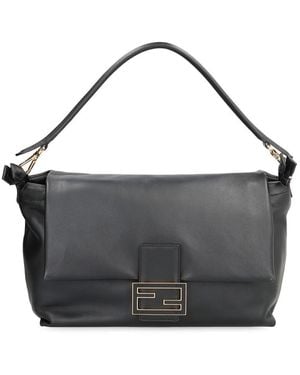 Fendi Mamma Grande Baguette-Bag - Black