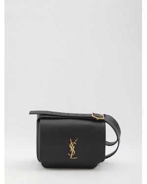 Saint Laurent Niki Saddle Bag - Black