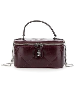Tory Burch Kira Diamond Vanity Case - Purple