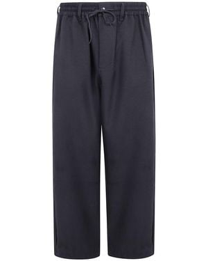 Y-3 Sport Uniform Track Pant" - Blue