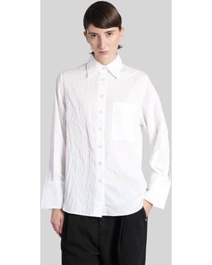 AMISH Ripple Shirt - White