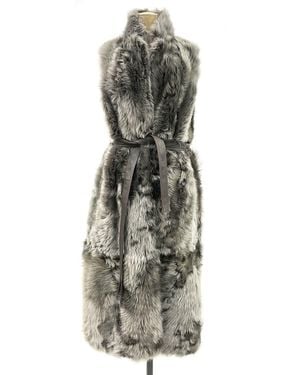 Yves Salomon Gilet - Grey