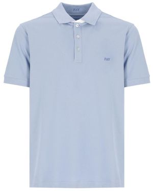 Fay T-Shirts And Polos - Blue