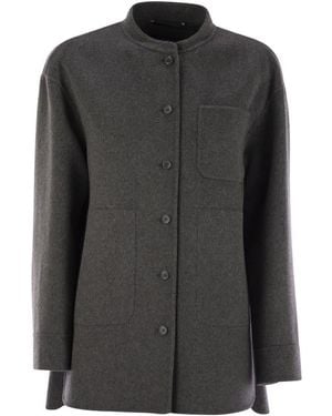 Max Mara Costanza - Wool Shirt Jacket - Black