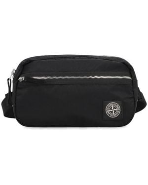 Stone Island Nylon Metal Waist Bag - Black