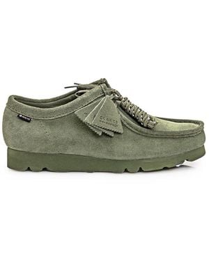 Clarks Wallabee Gtx Shoe - Green
