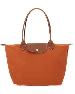 Longchamp "Le Pliage" Bag - Brown