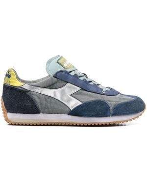 Diadora Equipe Dirty Sw Evo Sneakers Shoes - Blue