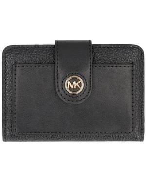 Michael Kors Mercer Leather Wallet - Black