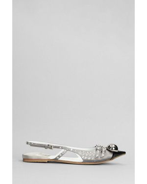Dove Nuotano Gli Squali Ballet Flats - Gray