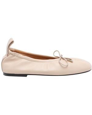 Alohas Flat Shoes - Pink