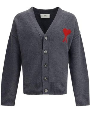 Ami Paris Knitwear - Blue
