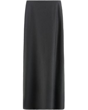 Alberta Ferretti Midi Skirt - Black