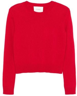 Lisa Yang Mable Cashmere Crewneck Jumper - Red