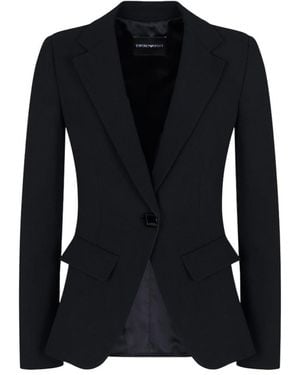 Emporio Armani Jackets - Black