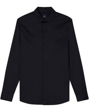 ARMANI EXCHANGE Shirts - Blue