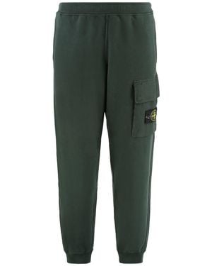 Stone Island Cotton Track-pants - Green