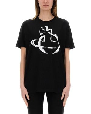 Herno Orb Tshirt Stencil - Black