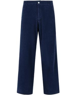 ERL Cotton Trousers - Blue