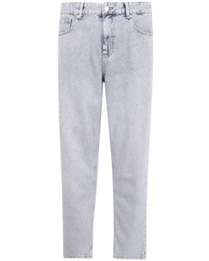Les Deux "ryder" Washed Denim Jeans Clothing - Grey