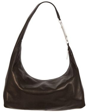 Rick Owens Cropped Gemini Bags - Black