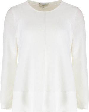 Vince Cotton Blend Blouse - White