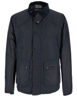 Barbour Reelin Wax Jacket Aw25 Wax Cot Outw - Blue