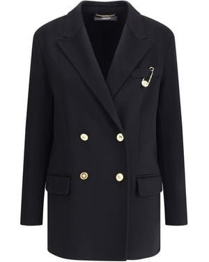 Versace Coats - Blue