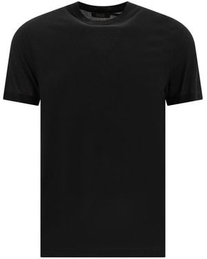 Zanone T-Shirts - Black