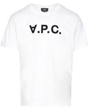 A.P.C. T-Shirts And Polos - White