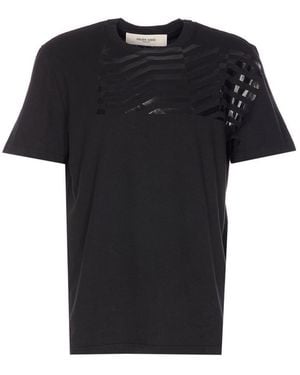 Golden Goose T-Shirts And Polos - Black