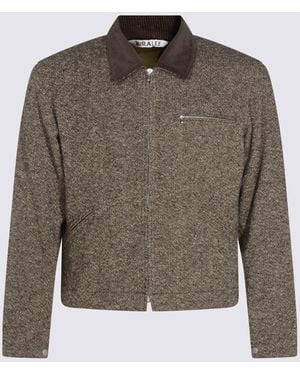 AURALEE Wool Casual Jacket - Green