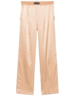 Tom Ford Woven Pants - Natural