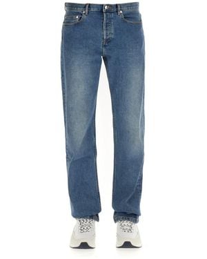 A.P.C. Straight Leg Jeans - Blue