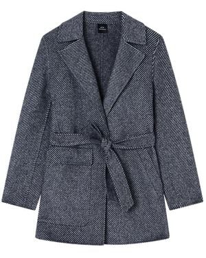 ARMANI EXCHANGE Coats - Blue