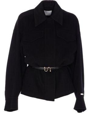 Sportmax Coats - Black