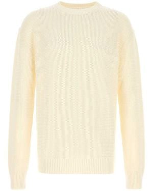 Amiri Crochet Sweater - White
