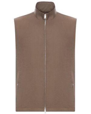 ZEGNA Gilet - Brown