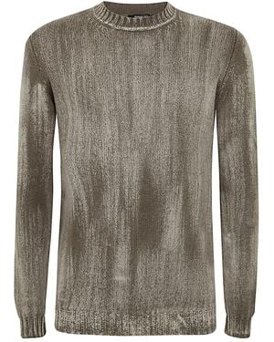 Tシャツ・カットソー AVANT TOI TONAL EFFECT ROUND NECK REVERSIBLE PULLOVER Avant Toi Tonal Effect Round Neck Reversible Pullover