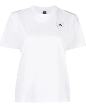 adidas By Stella McCartney Logo Sporty T-Shirt - White