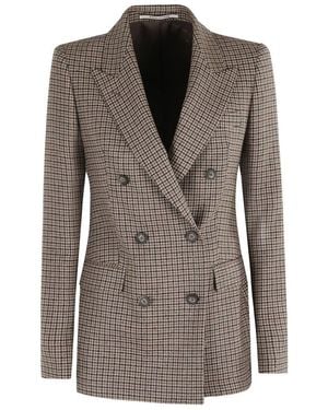 Tagliatore Wool Double-Breasted Jacket - Brown