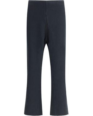 Maison Margiela Low Rise Pants - Blue
